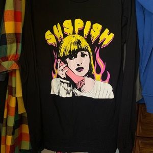 Bailey Sarian “Scream” Long Sleeve Tee